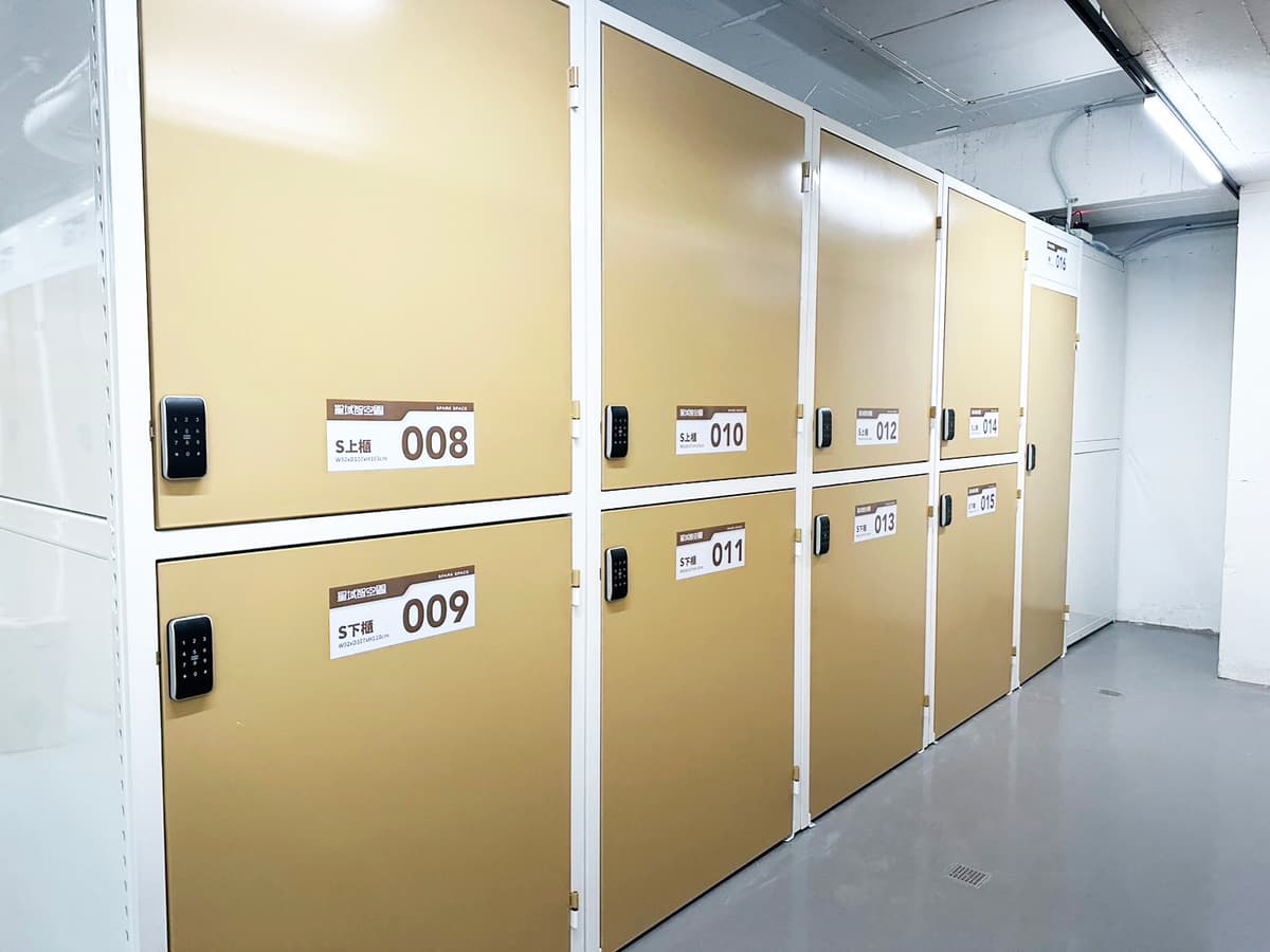 Organized storage shelving